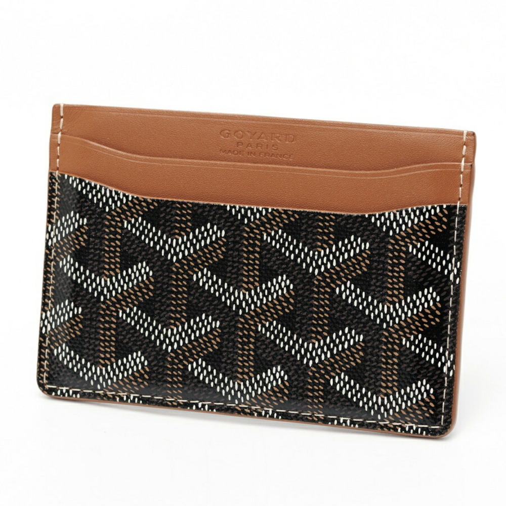 Goyard Saint-Sulpice Card Case STSULPPMLTY01CL03X Goyardine Canvas Vouselle C...